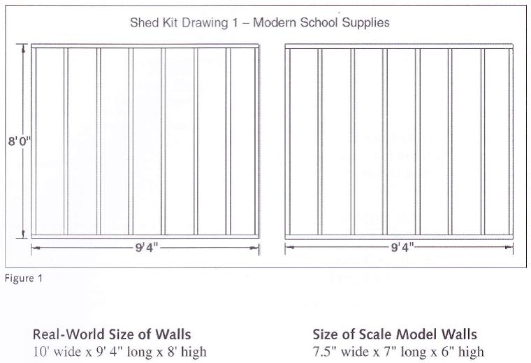 Shed Kit Project - STUDENT KIT - START HERE!